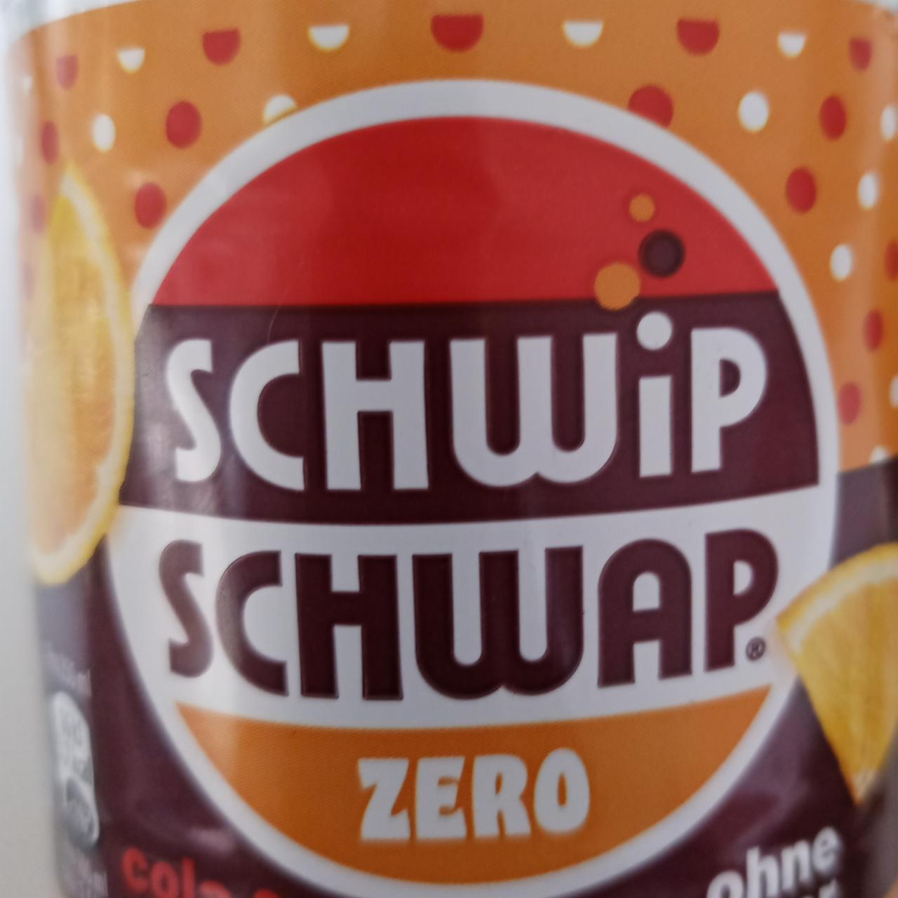 Zdjęcia - Cola orange zero Schwip Schwap