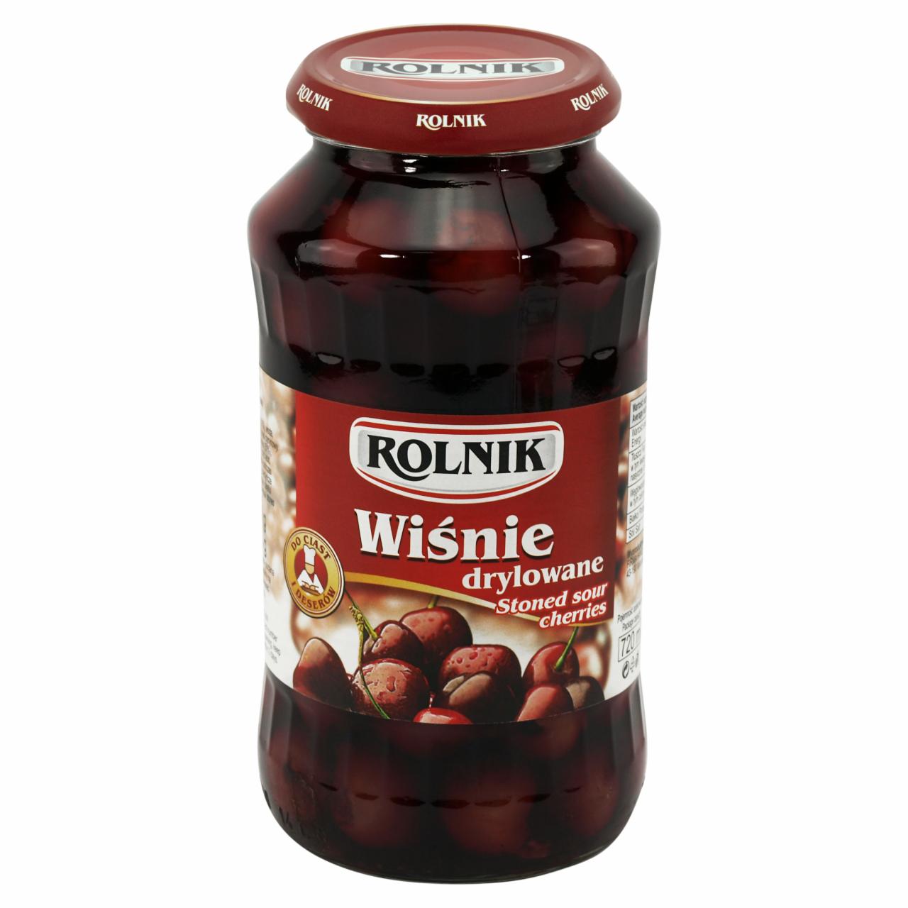 Zdjęcia - Rolnik Wiśnie drylowane 680 g