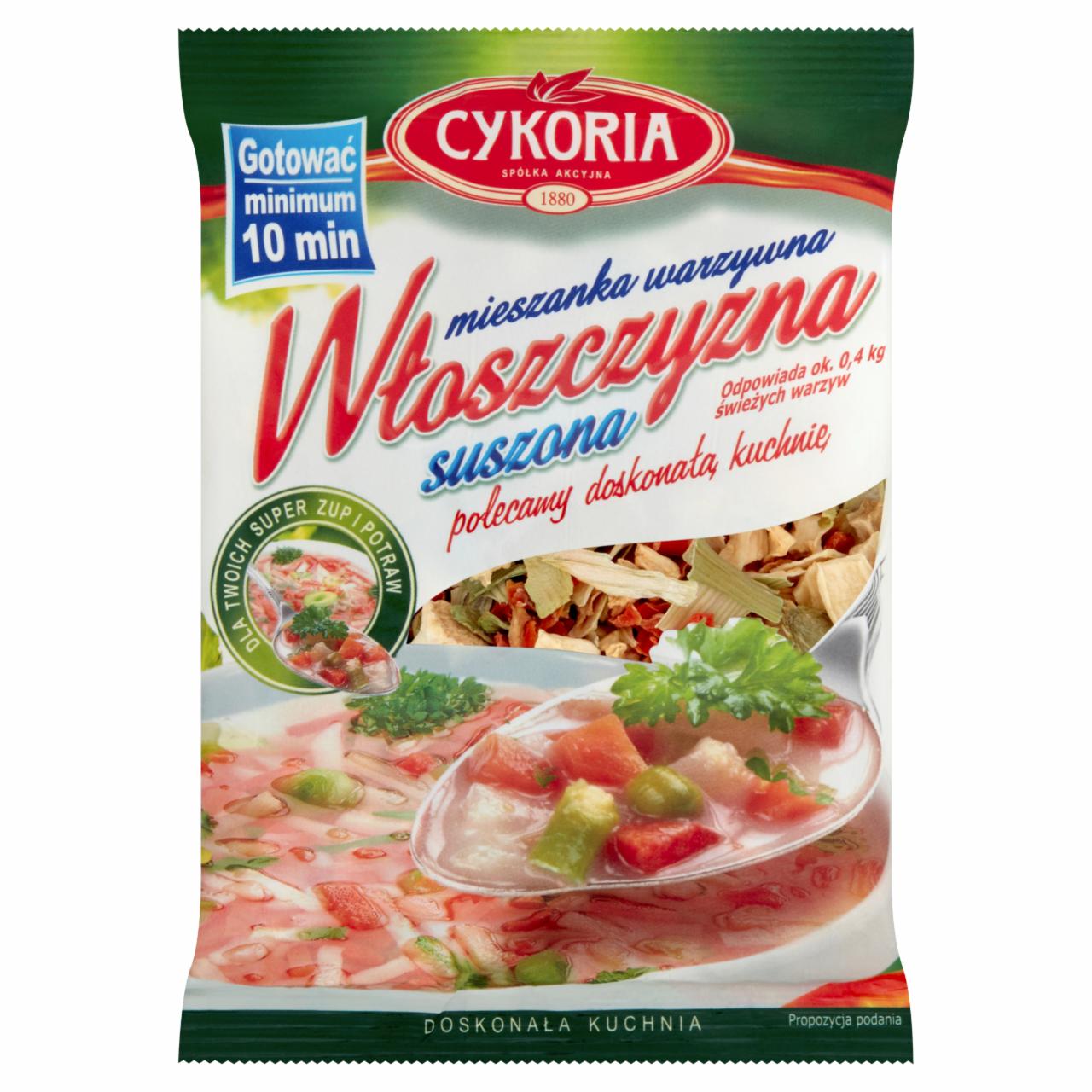 Zdjęcia - Cykoria Mieszanka warzywna Włoszczyzna suszona 40 g