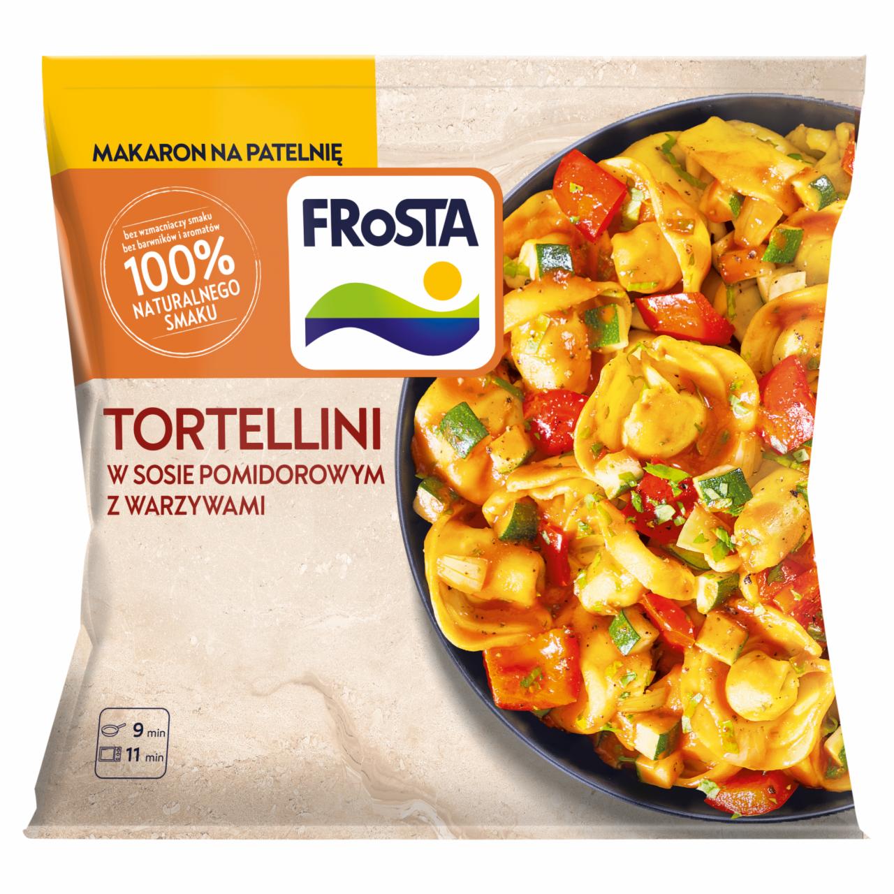 Zdjęcia - FRoSTA Tortellini w sosie pomidorowym z warzywami 450 g