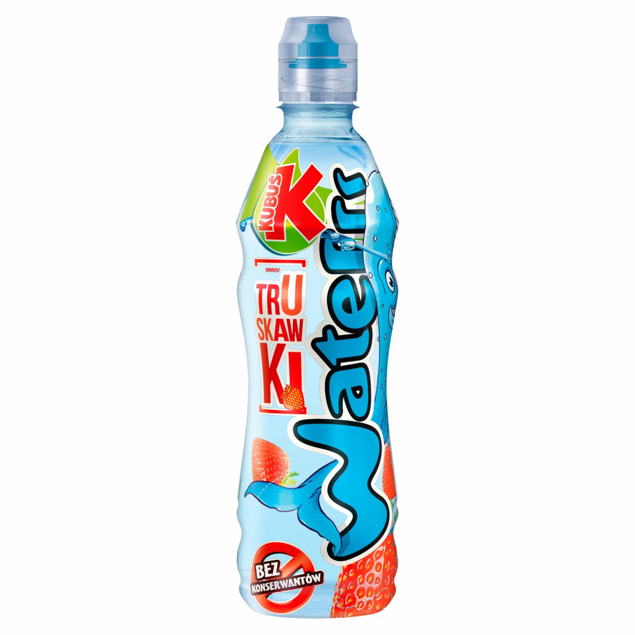 Zdjęcia - Kubuś Waterrr Napój o smaku truskawki 500 ml