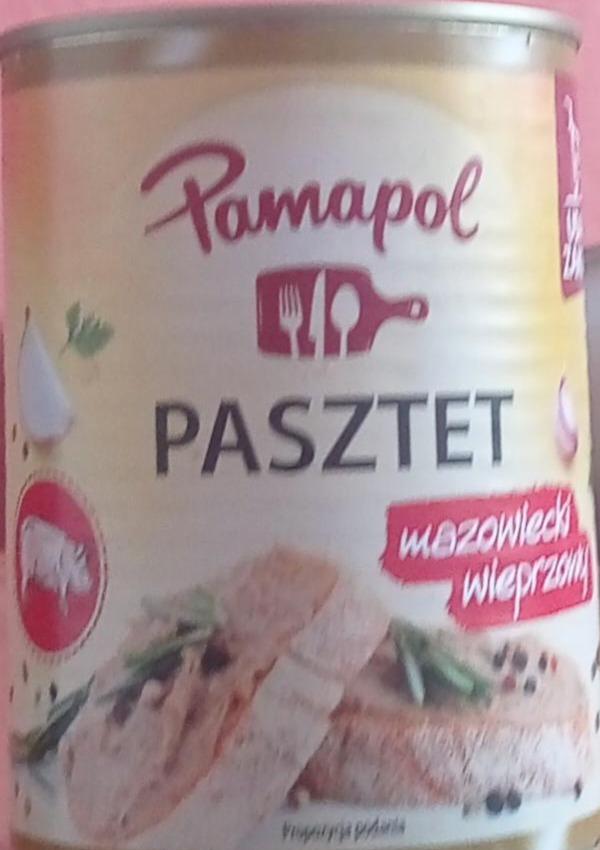 Zdjęcia - Pamapol Pasztet mazowiecki wieprzowy 390 g