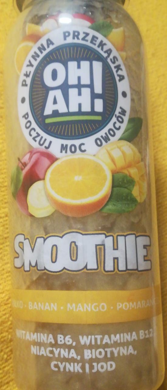 Zdjęcia - Smoothie jabłko banan mango pomarańcza Oh! Ah!