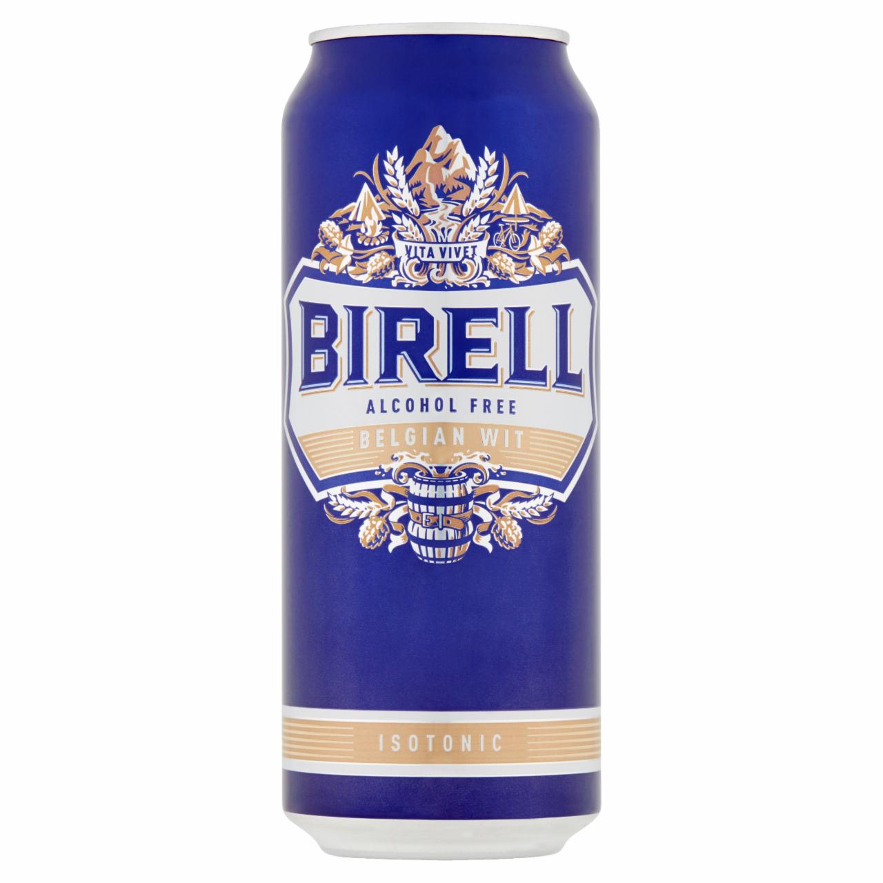 Zdjęcia - Birell Belgian Wit Piwo bezalkoholowe o właściwościach izotonicznych 50 cl