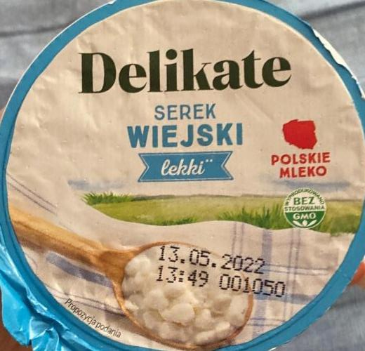 Zdjęcia - Serek wiejski lekki Delikate