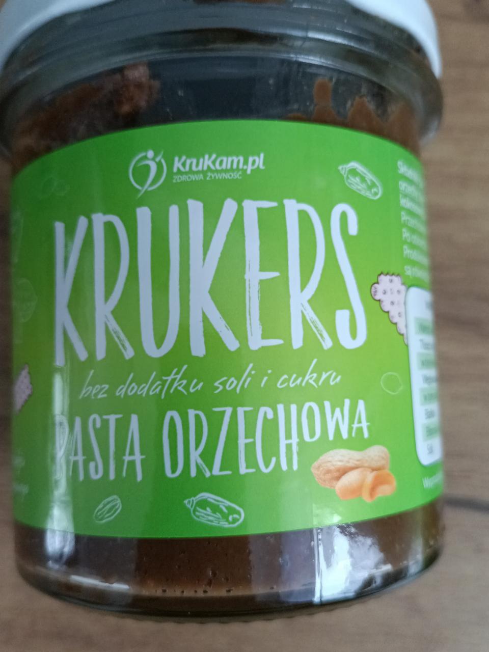 Zdjęcia - Krukers pasta orzechowa Krukam