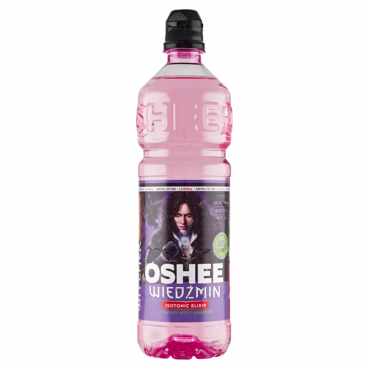 Zdjęcia - Oshee Witamin Tattoo Water Napój izotoniczny niegazowany o smaku liczi i cytryny 555 ml