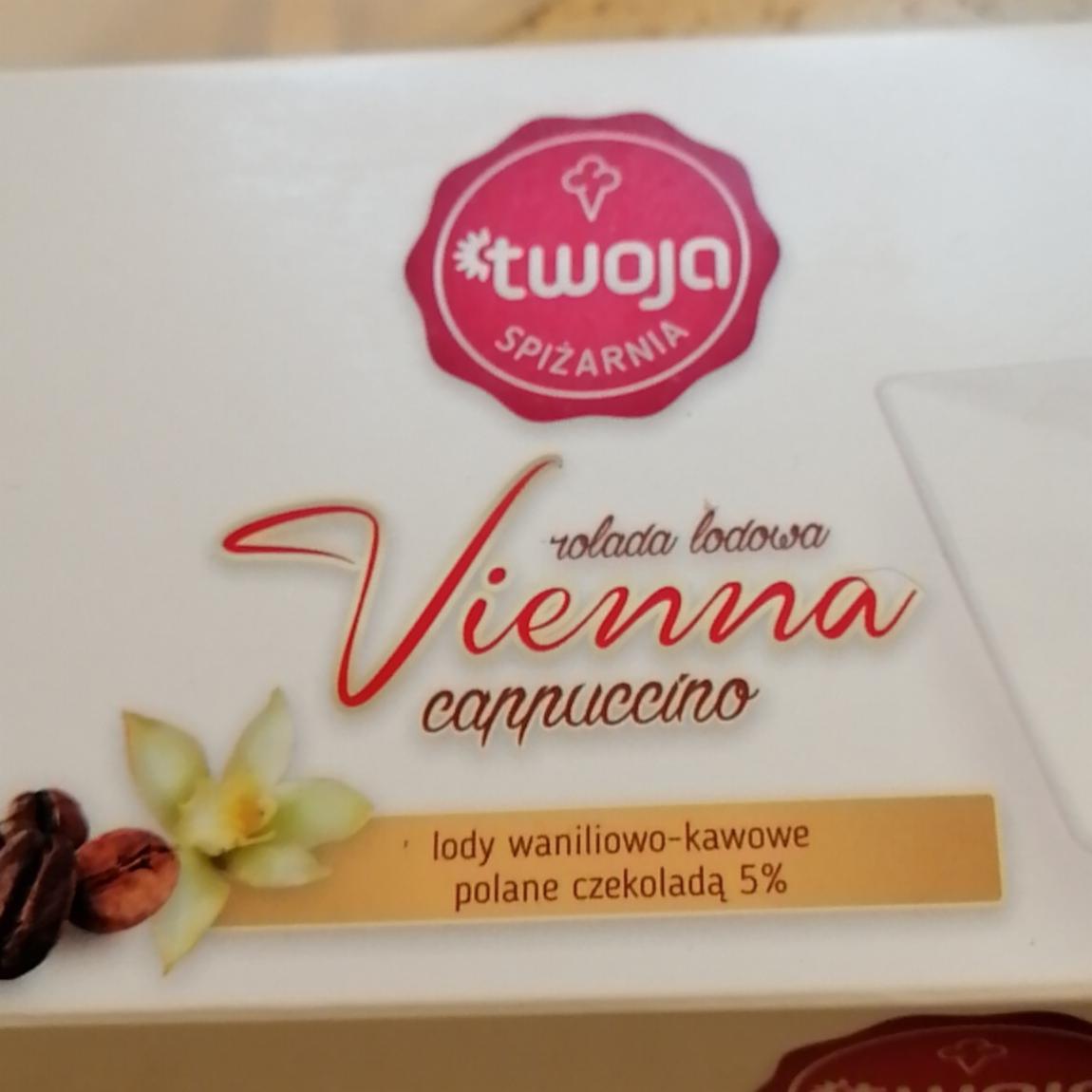 Zdjęcia - Rolada lodowa Vienna cappuccino Twoja spiżarnia