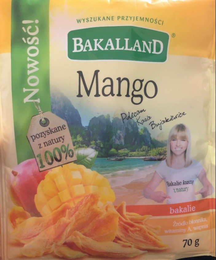 Zdjęcia - Mango plastry Bakalland