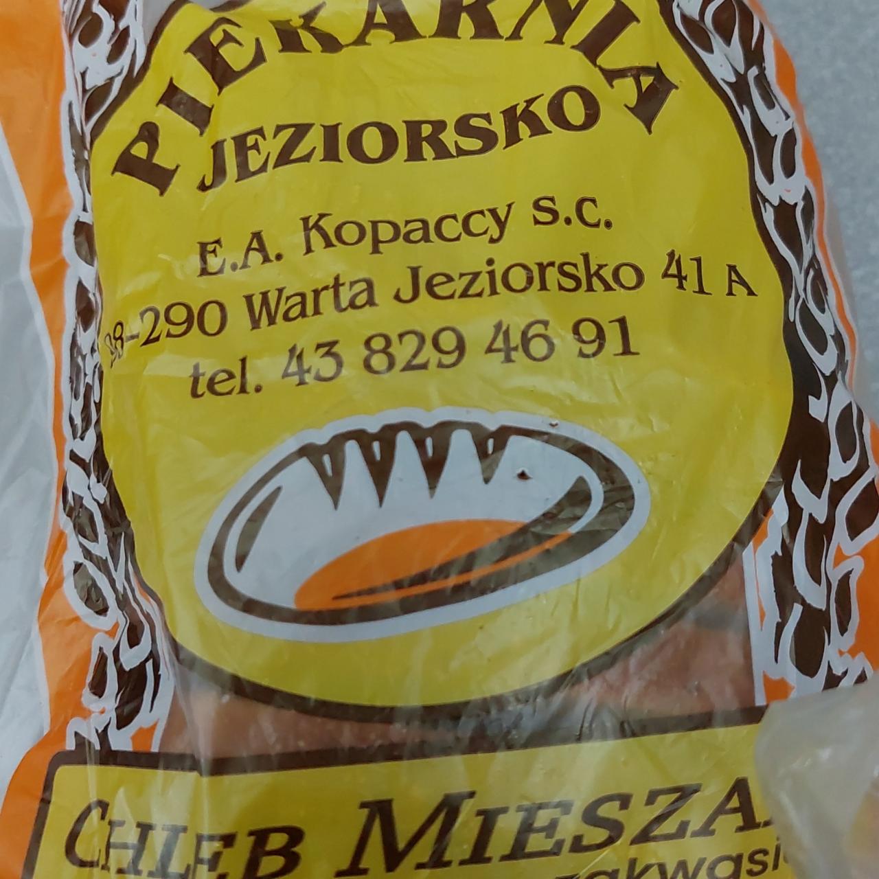 Zdjęcia - Chleb mieszany na naturalnym zakwasie Piekarnia Jeziorsko