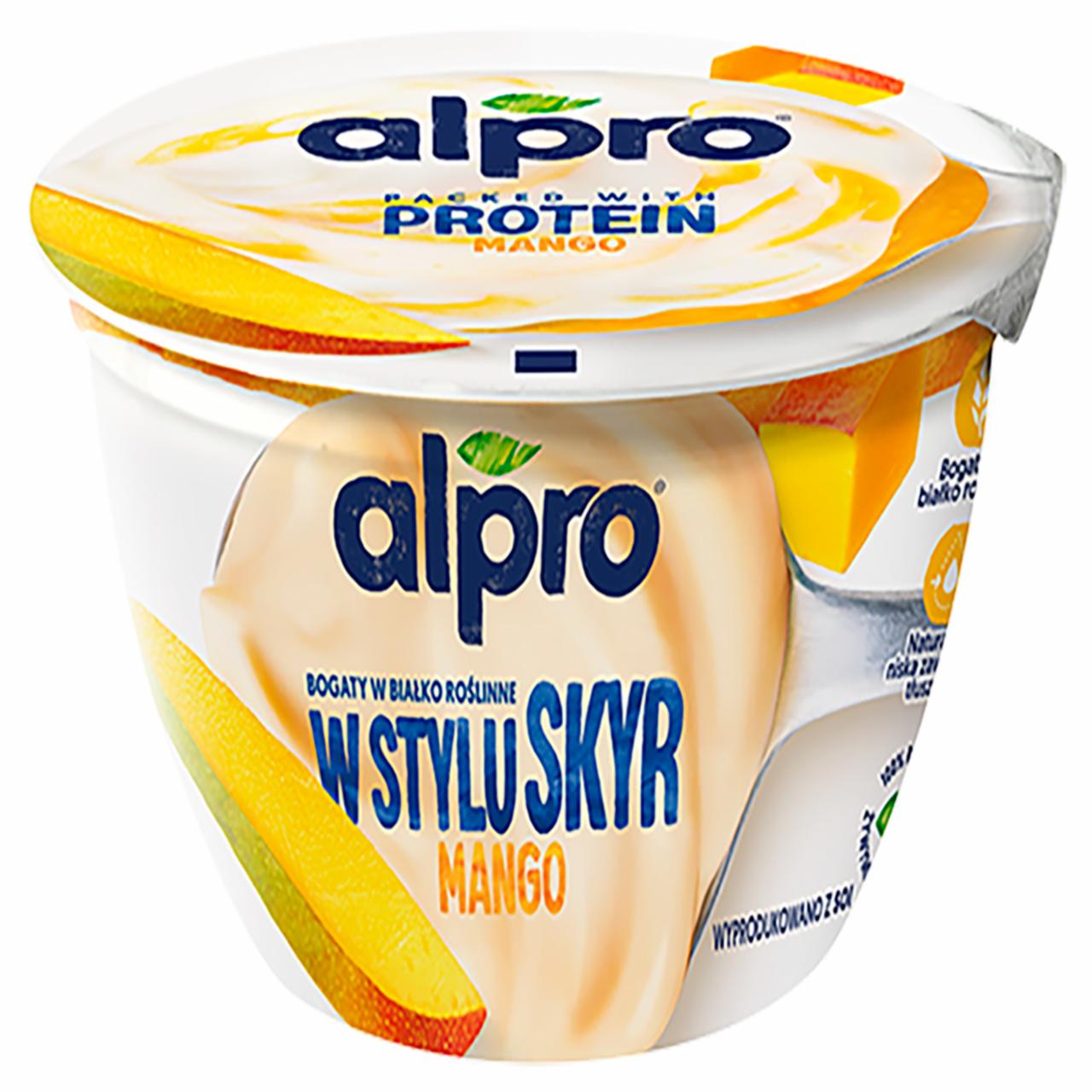 Zdjęcia - Alpro Produkt sojowy w stylu skyr mango 150 g