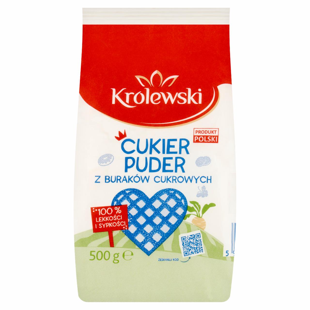 Zdjęcia - Cukier Królewski Cukier puder z buraków cukrowych 500 g