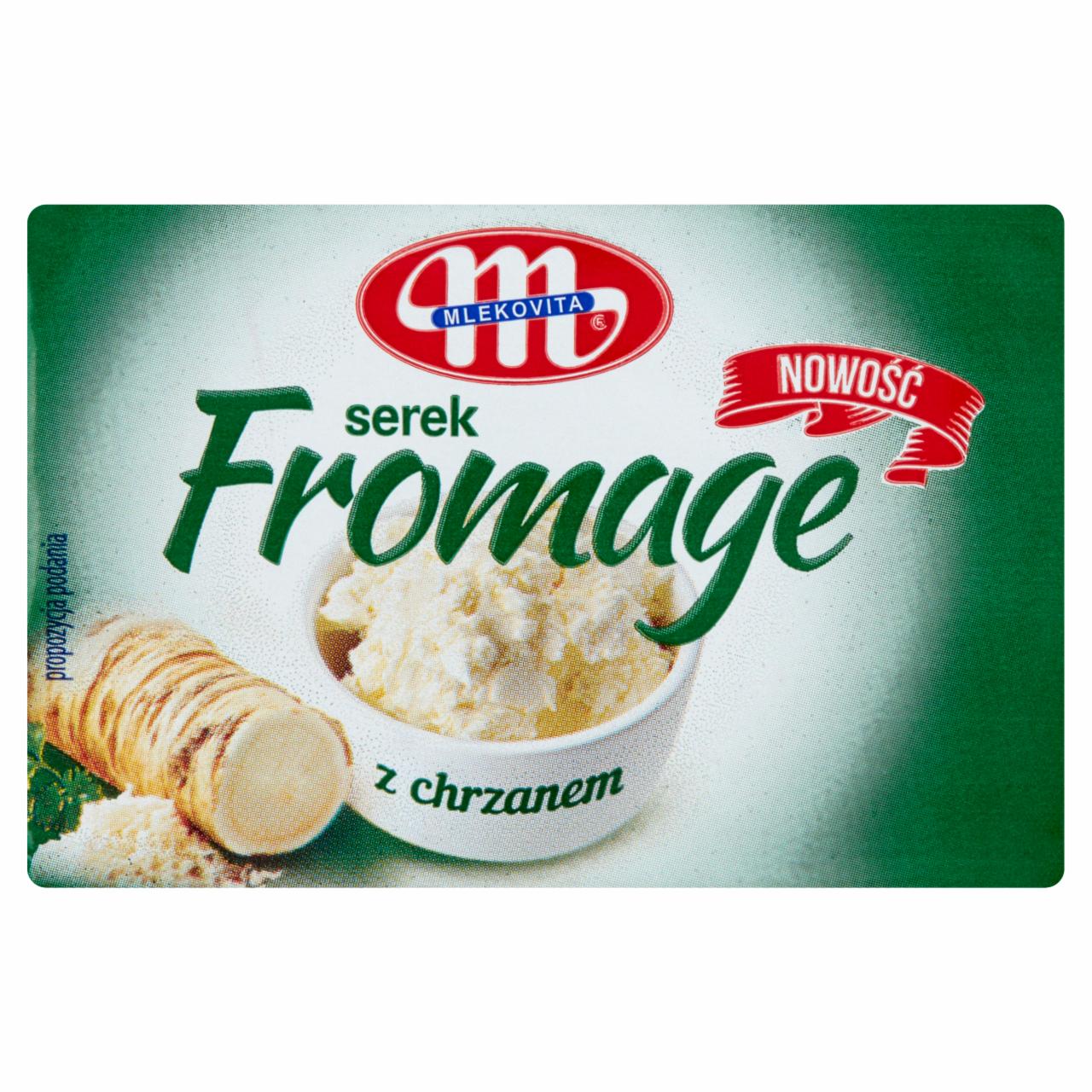 Zdjęcia - Mlekovita Serek fromage z chrzanem 80 g