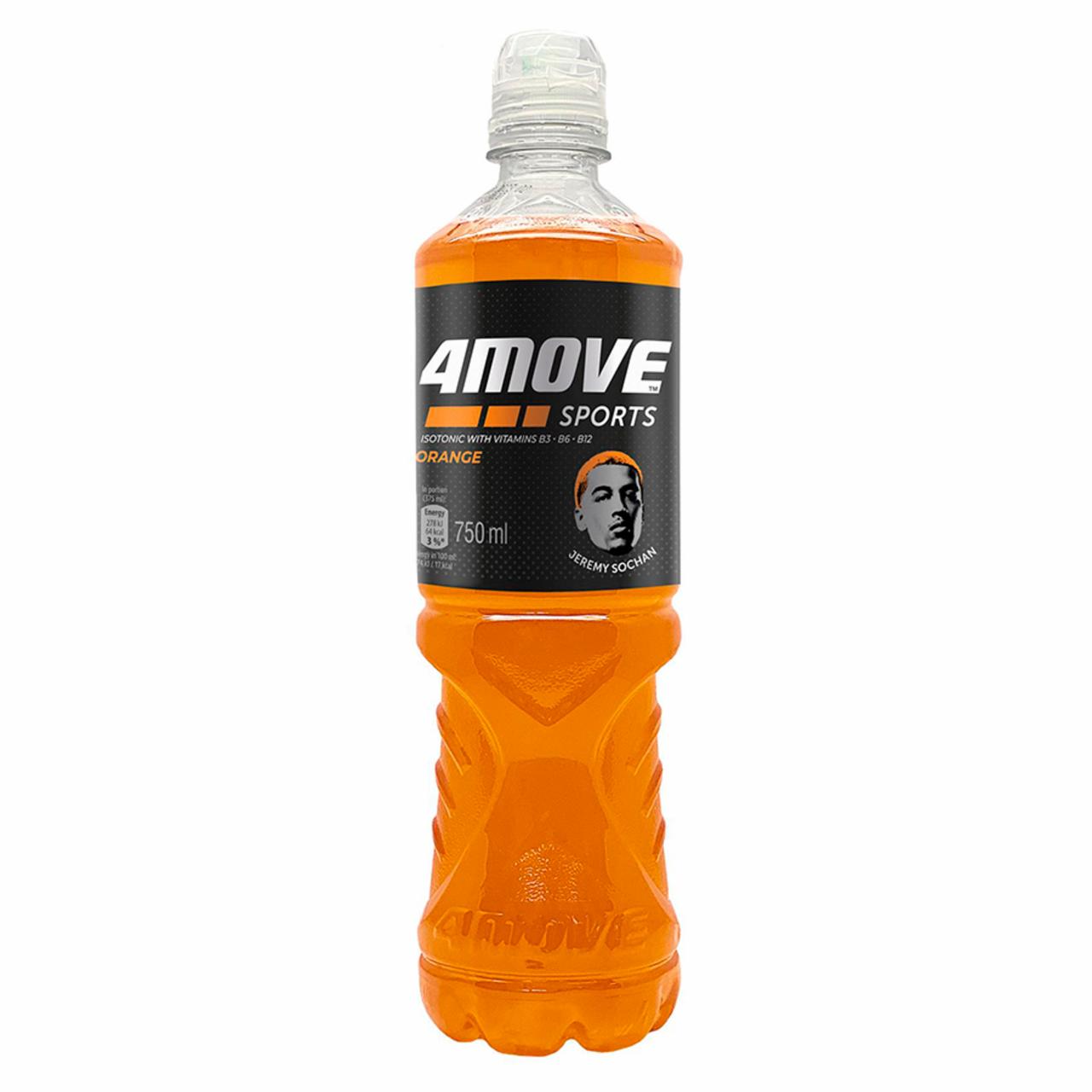 Zdjęcia - 4Move Napój izotoniczny niegazowany o smaku pomarańczowym 750 ml