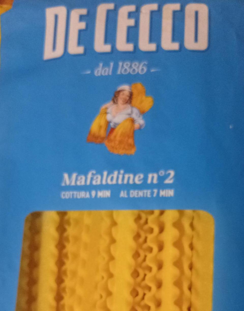 Zdjęcia - De Cecco Makaron mafaldine 500 g