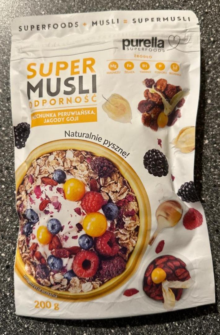 Zdjęcia - Superfoods supermusli odporność Purella