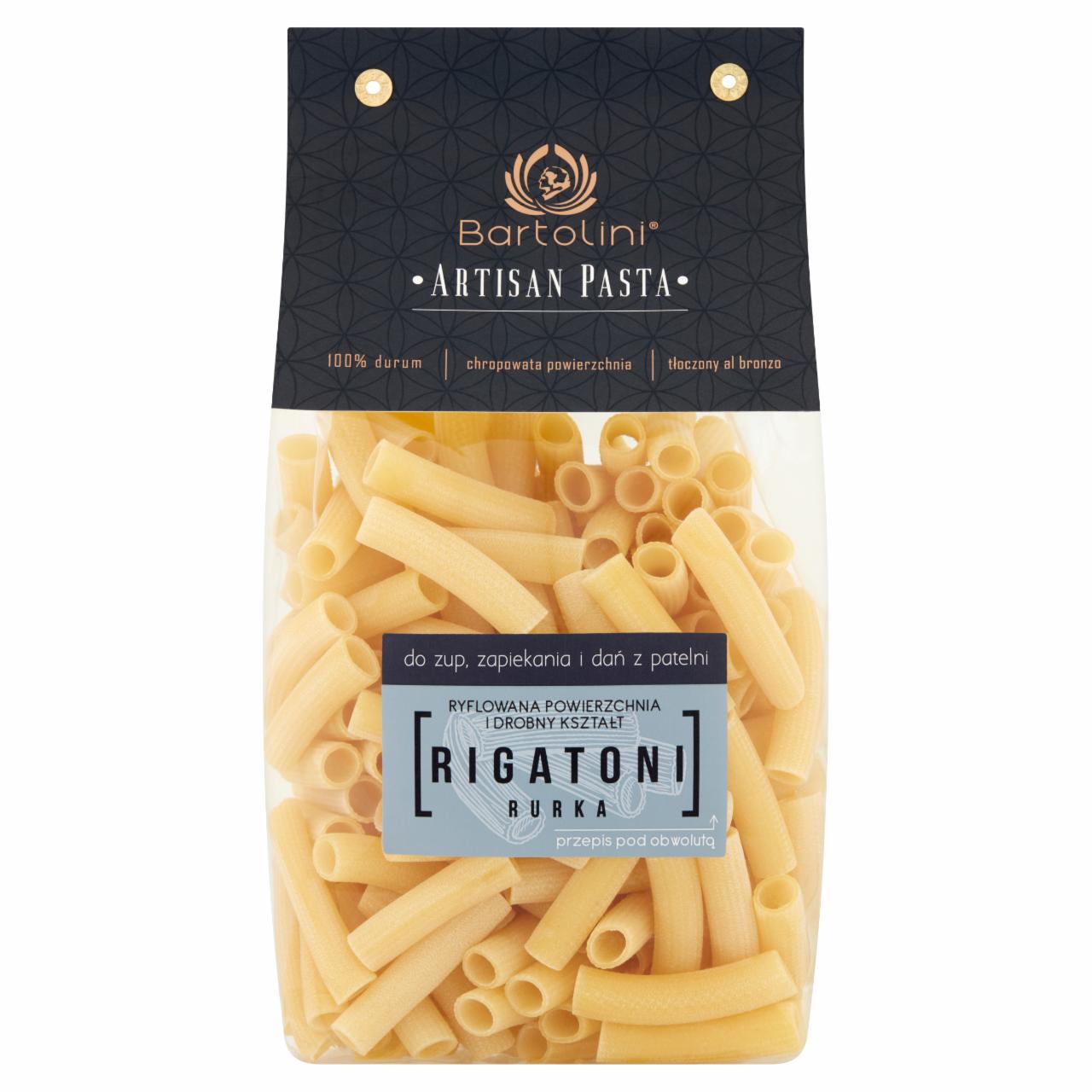 Zdjęcia - Bartolini Artisan Pasta Makaron 100 % durum rurka nr 2 400 g