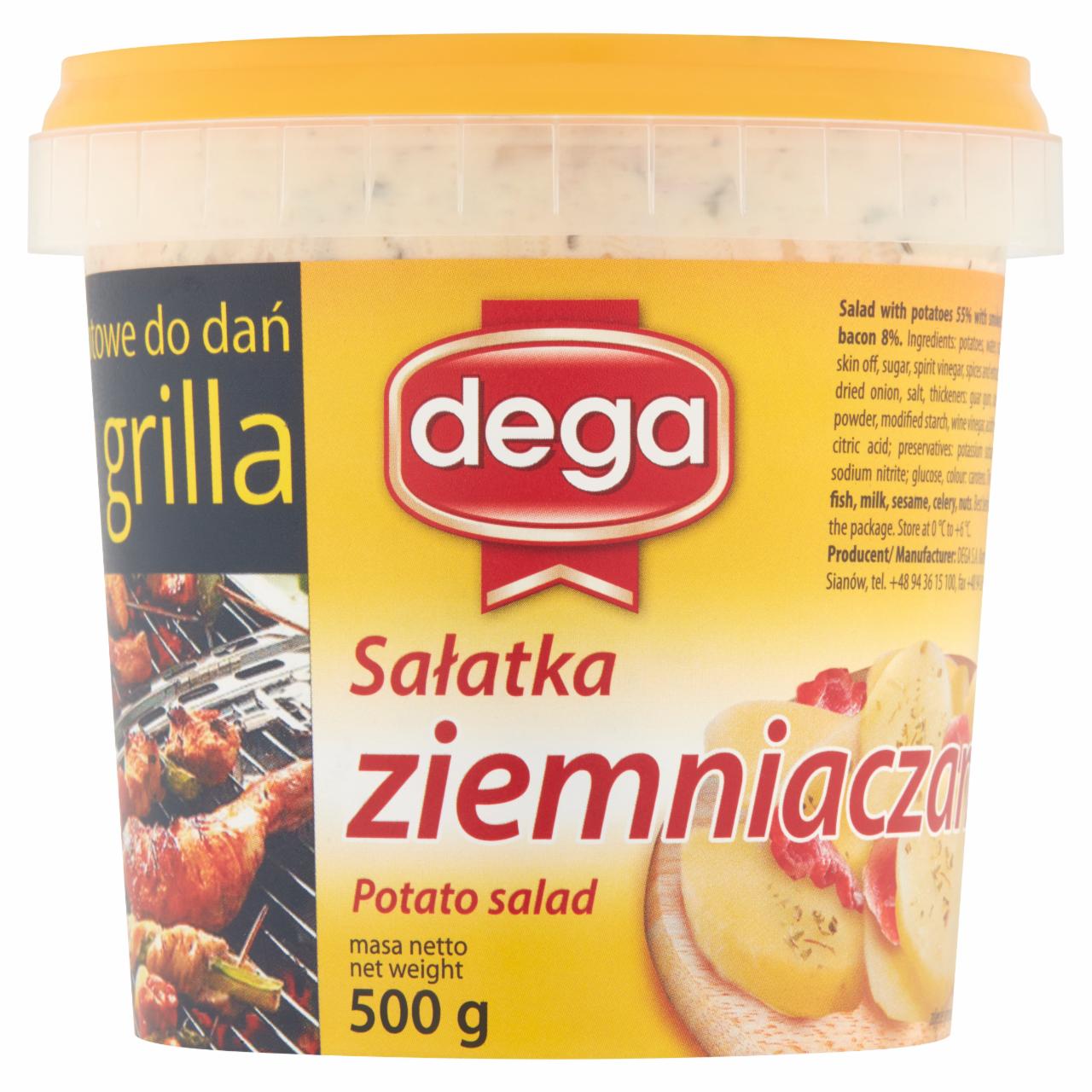 Zdjęcia - Dega Sałatka ziemniaczana z bekonem 500 g