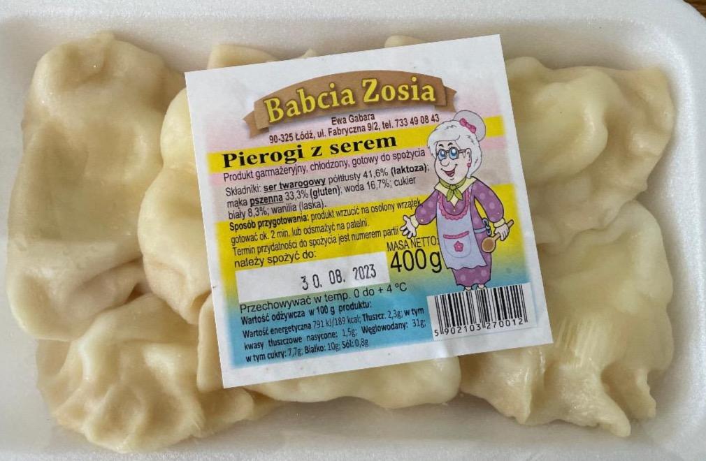 Zdjęcia - Pierogi z serem Babcia Zosia