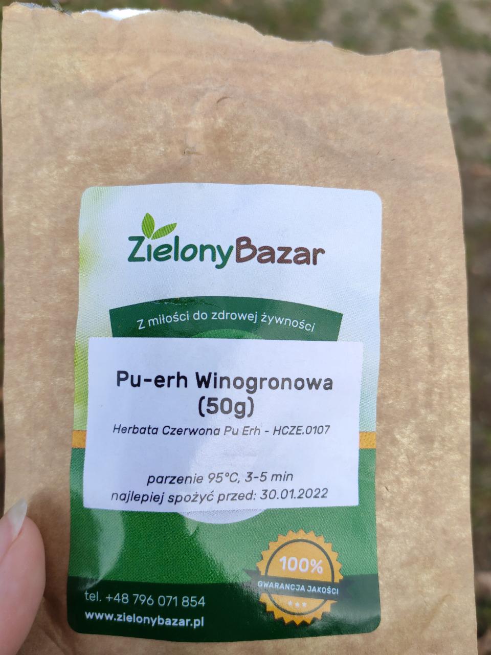 Zdjęcia - herbata czerwona liściasta Zielony bazar