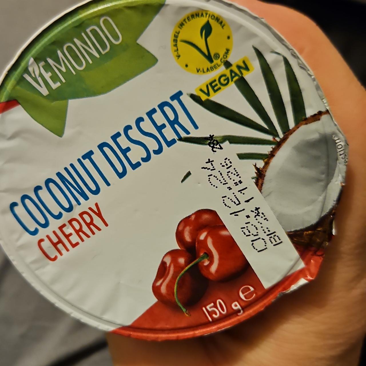 Zdjęcia - Coconut dessert cherry Vemondo