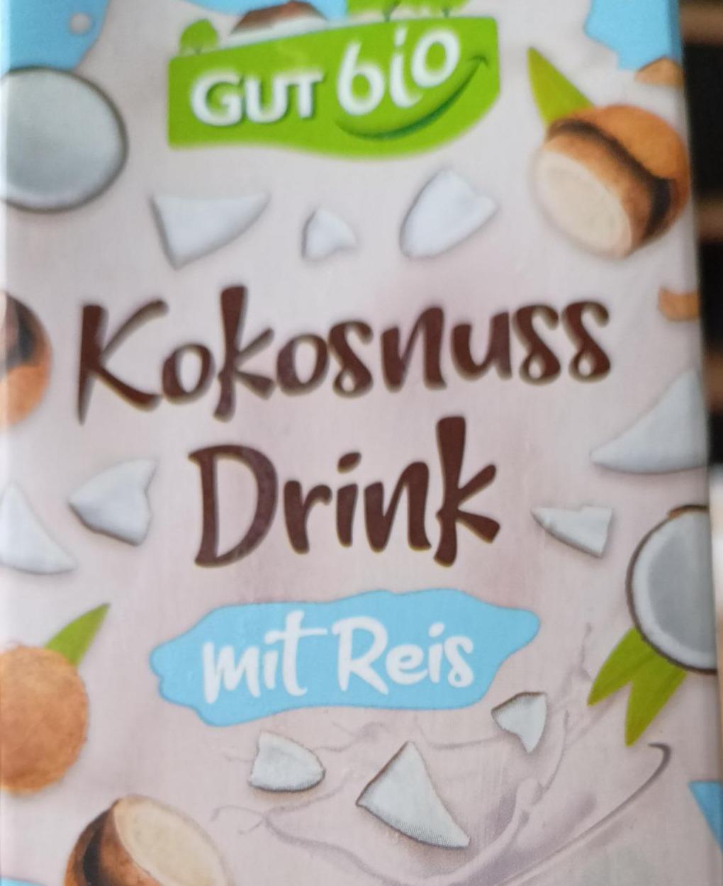 Zdjęcia - Kokosnuss Drink mit Reis GutBio