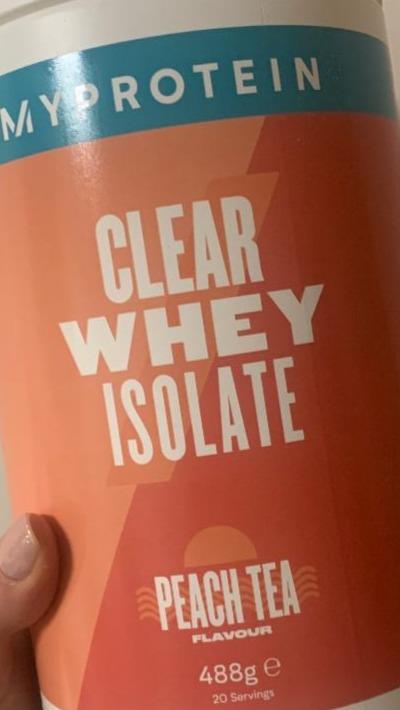 Zdjęcia - MyProtein clear whey isolate Peach Tea