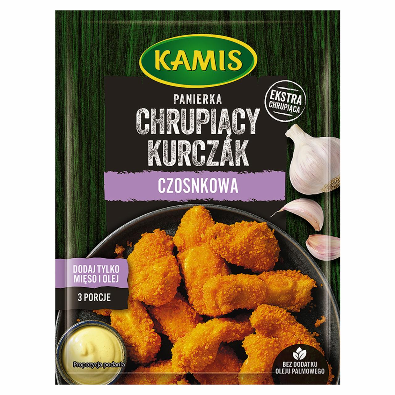 Zdjęcia - Kamis Panierka chrupiący kurczak czosnkowa 70 g 