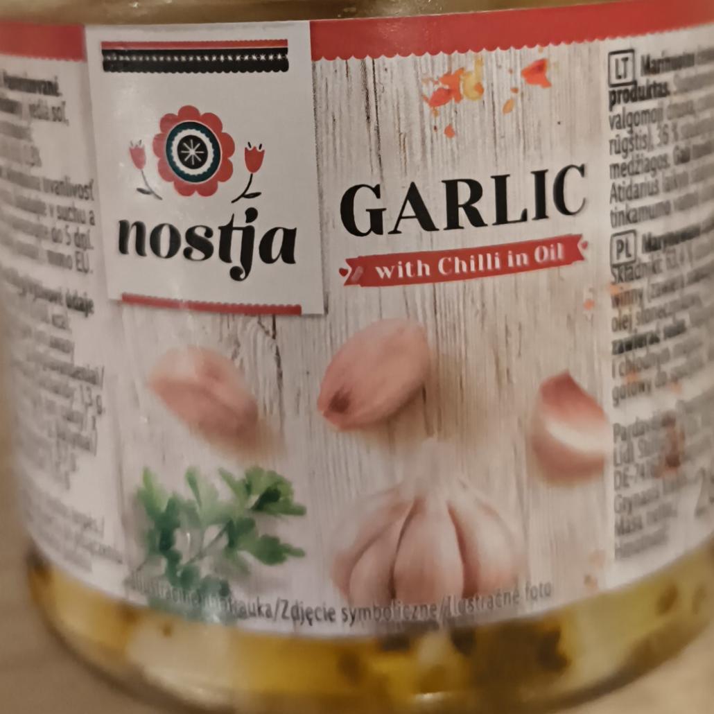 Zdjęcia - Garlic with chilli in on Nostja