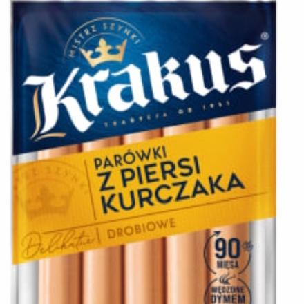 Zdjęcia - Krakus Parówki z piersi kurczaka drobiowe 200 g 