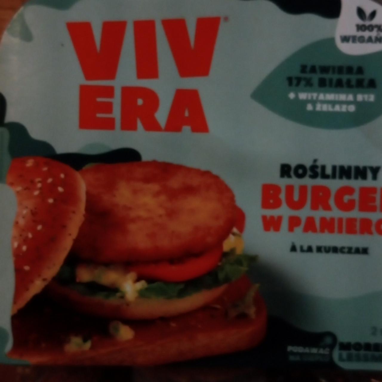 Zdjęcia - Roślinny burger w panierce à la kurczak Vivera