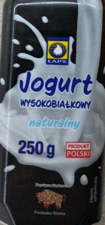 Zdjęcia - Jogurt wysokobiałkowy naturalny Łapy