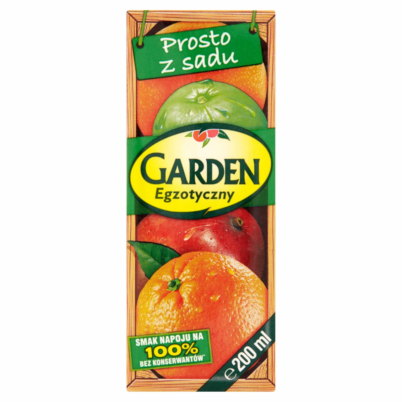 Zdjęcia - Garden Egzotyczny Napój 200 ml