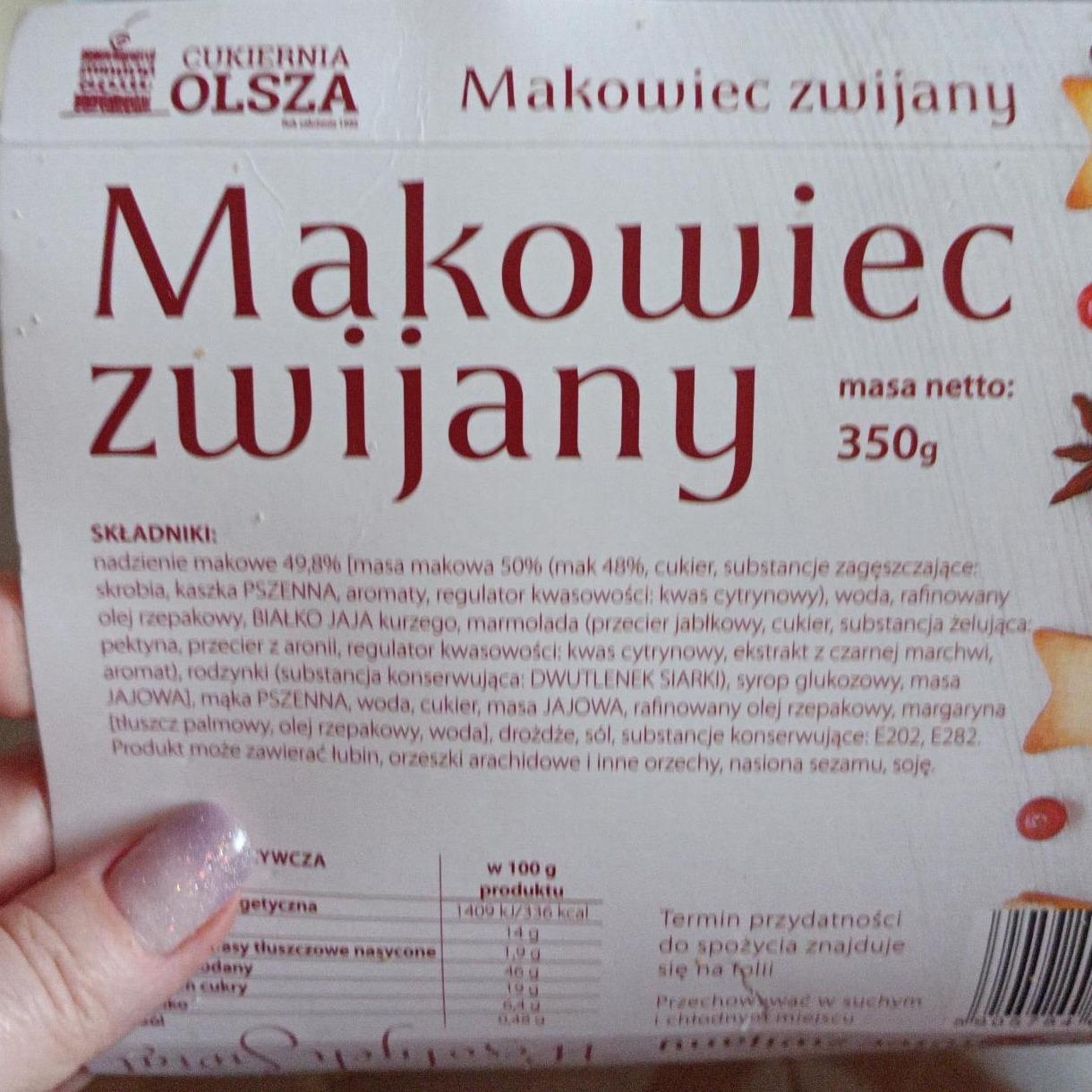 Zdjęcia - Makowiec zawijany Cukiernia Olsza