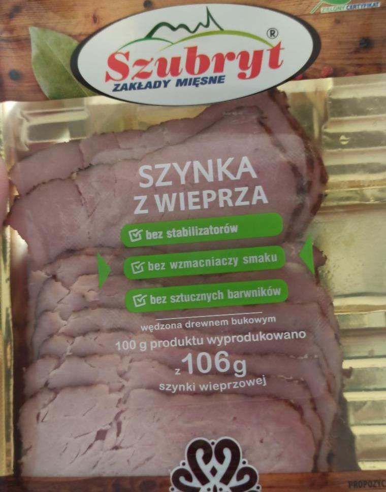 Zdjęcia - Szynka z wieprza Szubryt