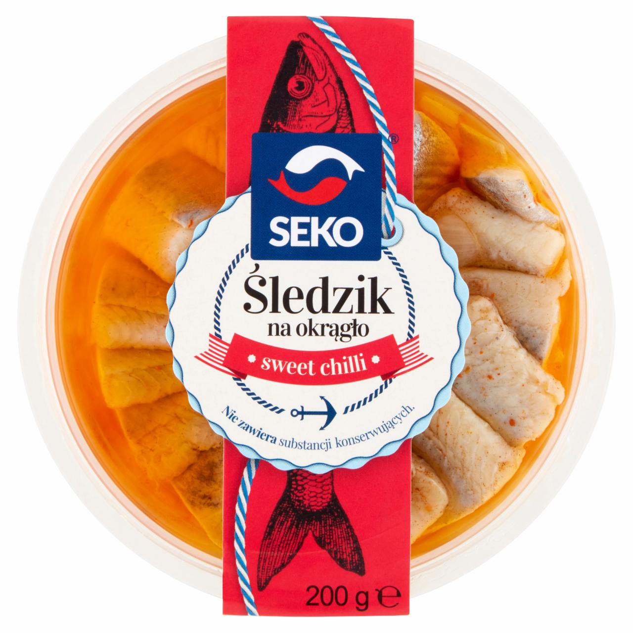 Zdjęcia - Seko Śledzik na okrągło sweet chilli 200 g