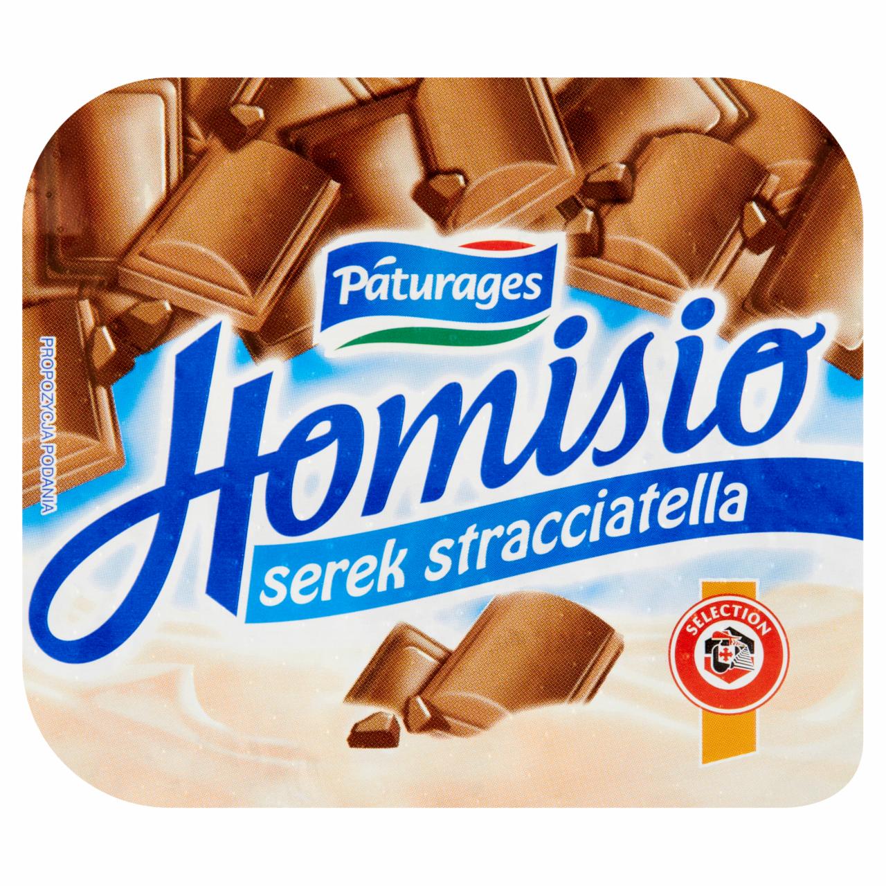 Zdjęcia - Páturages Homisio Serek stracciatella 140 g