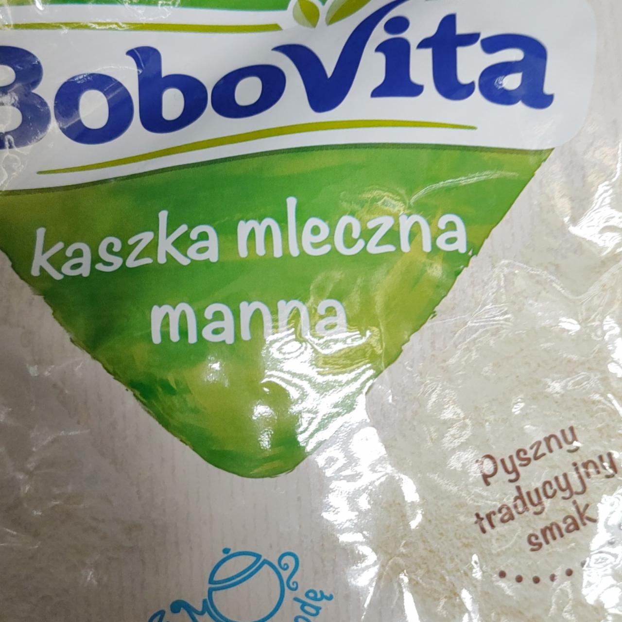 Zdjęcia - Kaszka mleczna manna BoboVita