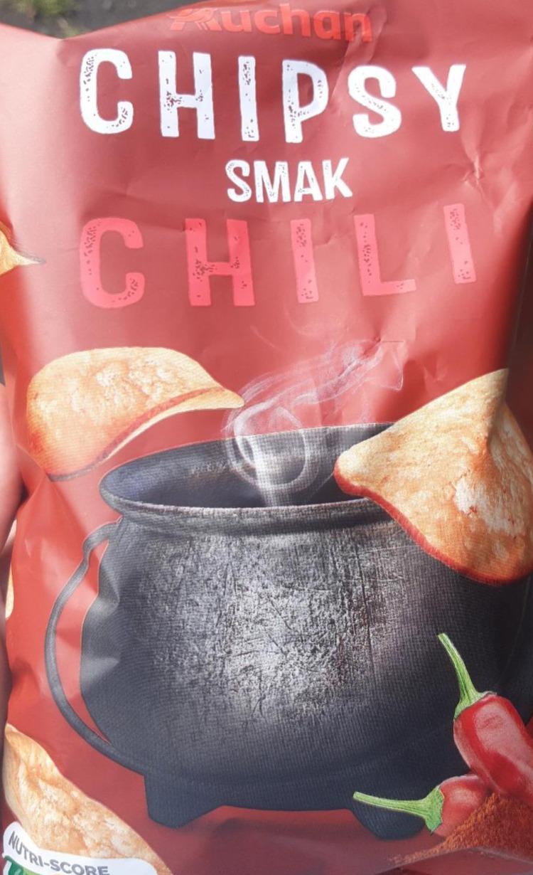 Zdjęcia - Chipsy smak chili Auchan