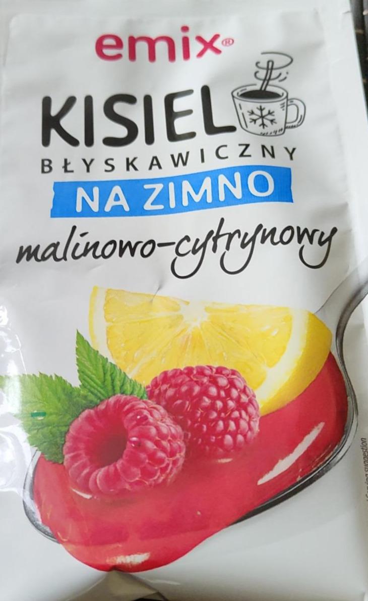 Zdjęcia - Kisiel na zimno malinowo cytrynowy Emix