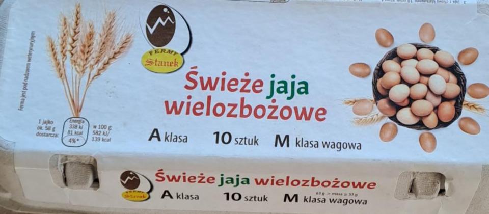 Zdjęcia - Świeże jaja wielozbożowe Fermy Stanek