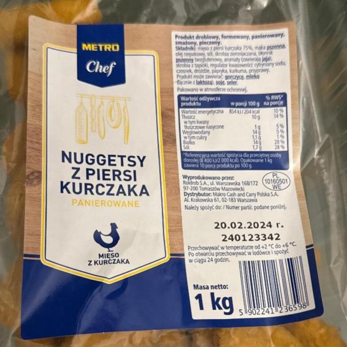 Zdjęcia - Nuggetsy z piersi kurczaka Metro Chef