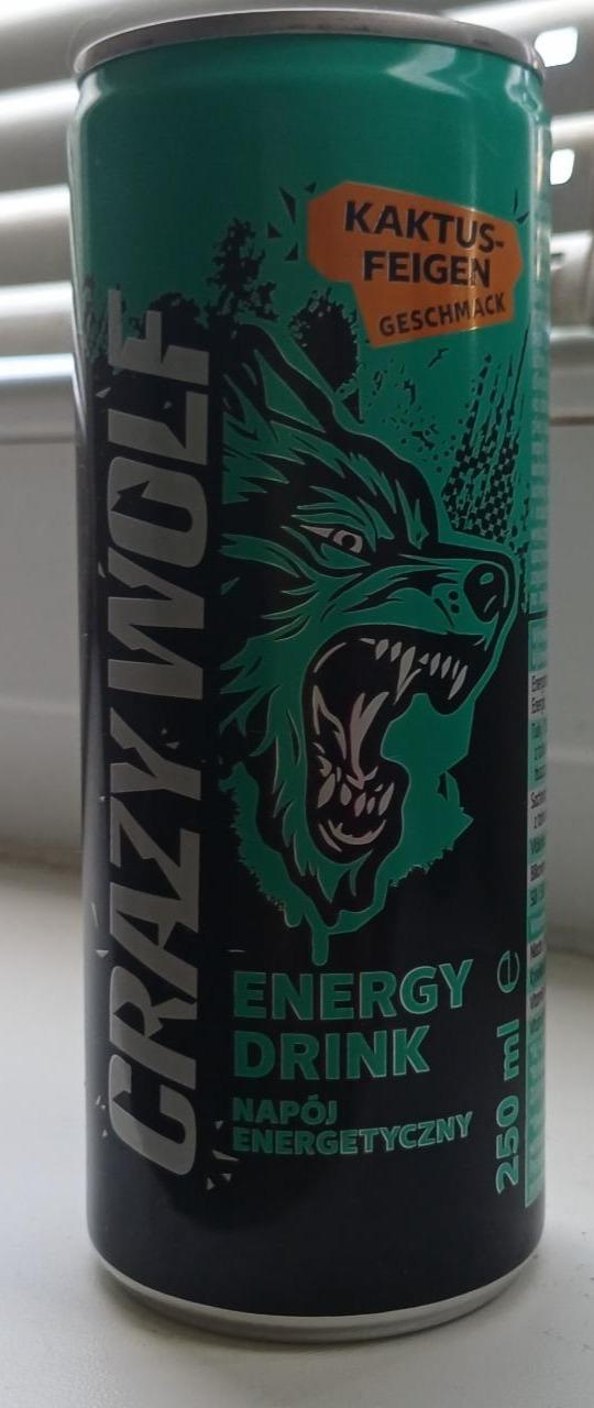 Zdjęcia - Energy drink kaktus-feigen geschmack Crazy Wolf