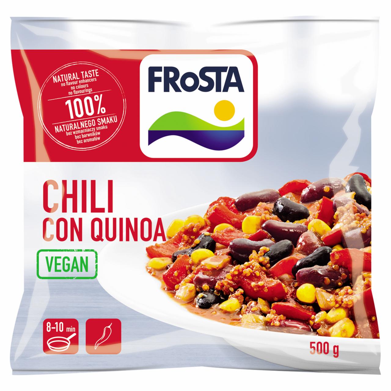 Zdjęcia - FRoSTA Chili con Quinoa Wegańskie danie w meksykańskim stylu 500 g