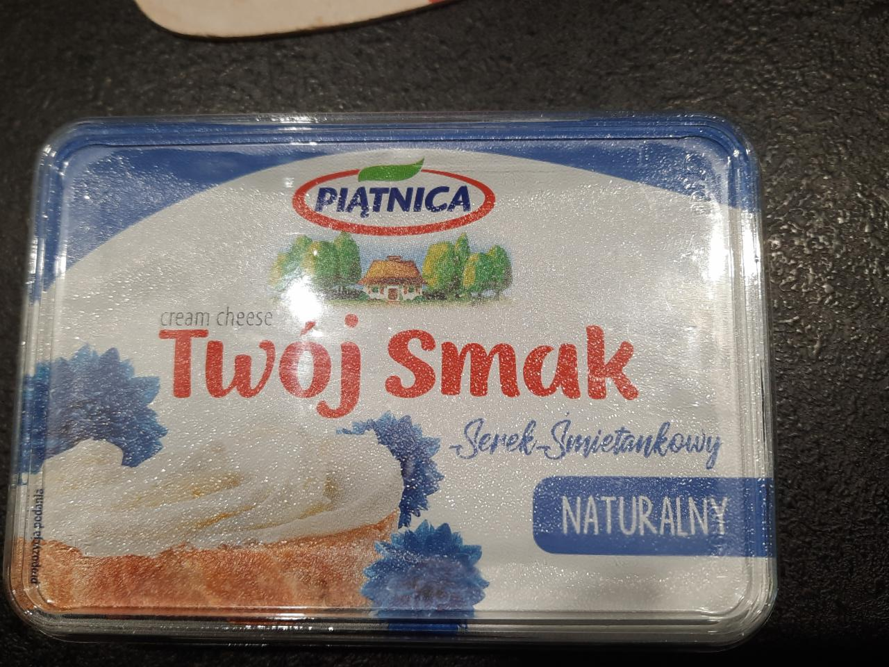 Zdjęcia - Twój Smak Serek śmietankowy z przyprawami 135 g Piątnica