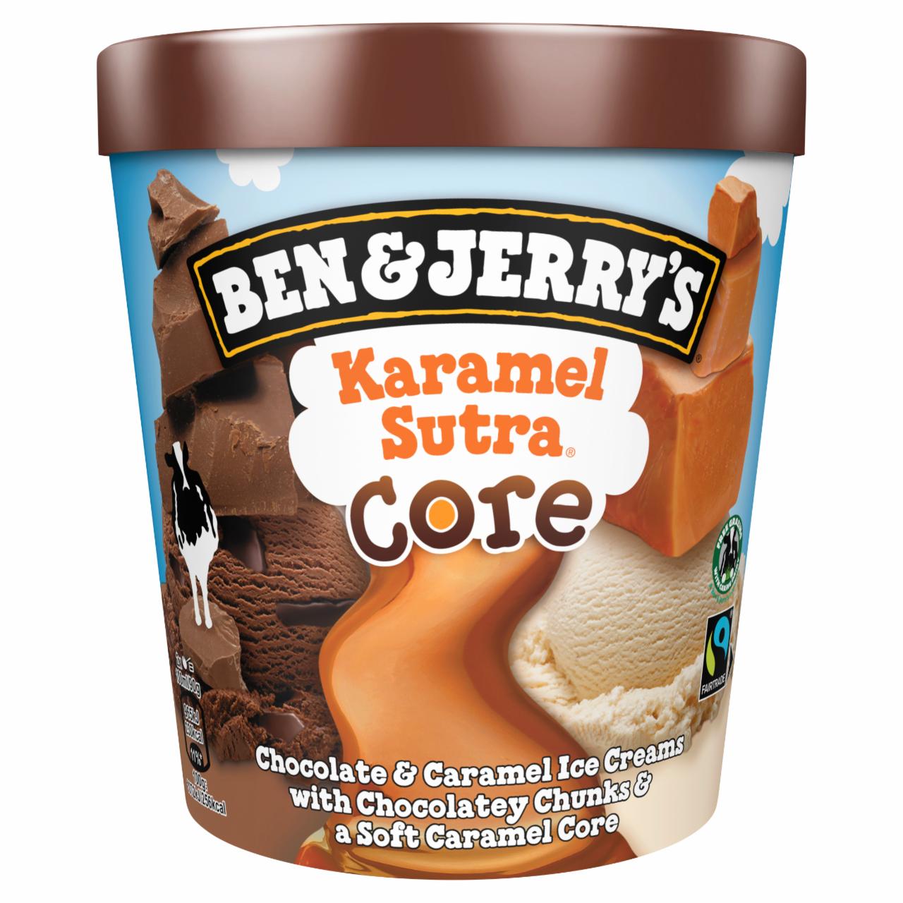 Zdjęcia - Ben & Jerry's Karamel Sutra Core Lody 465 ml