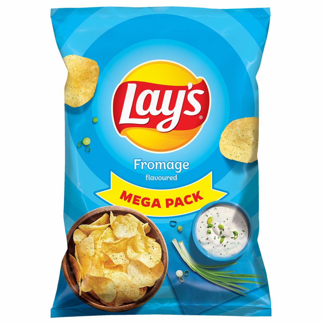 Zdjęcia - Lay's Chipsy ziemniaczane o smaku śmietankowego serka z ziołami 200 g