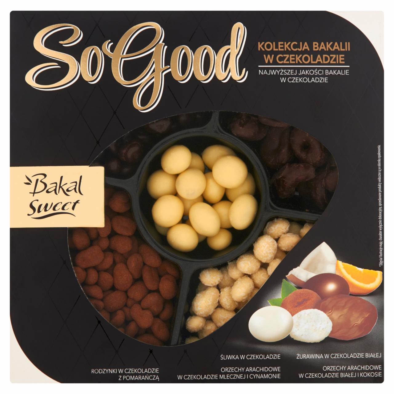 Zdjęcia - Bakal Sweet So Good Kolekcja bakalii w czekoladzie 370 g