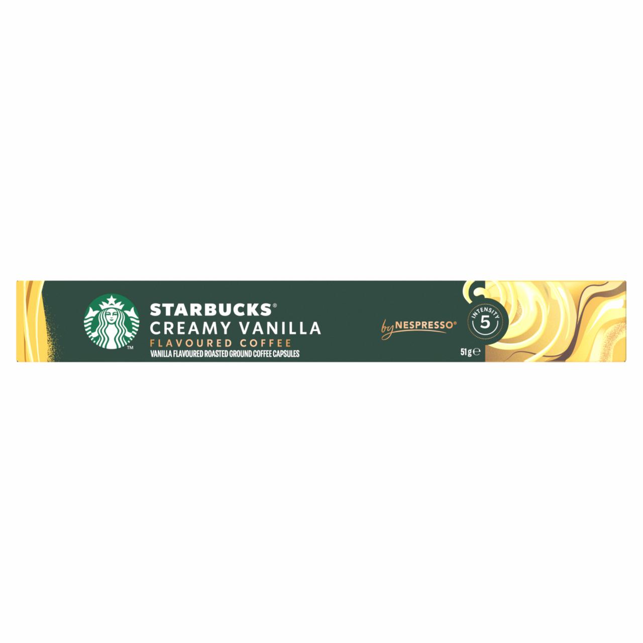 Zdjęcia - Starbucks Creamy Vanilla Kawa aromatyzowana 51 g (10 sztuk)