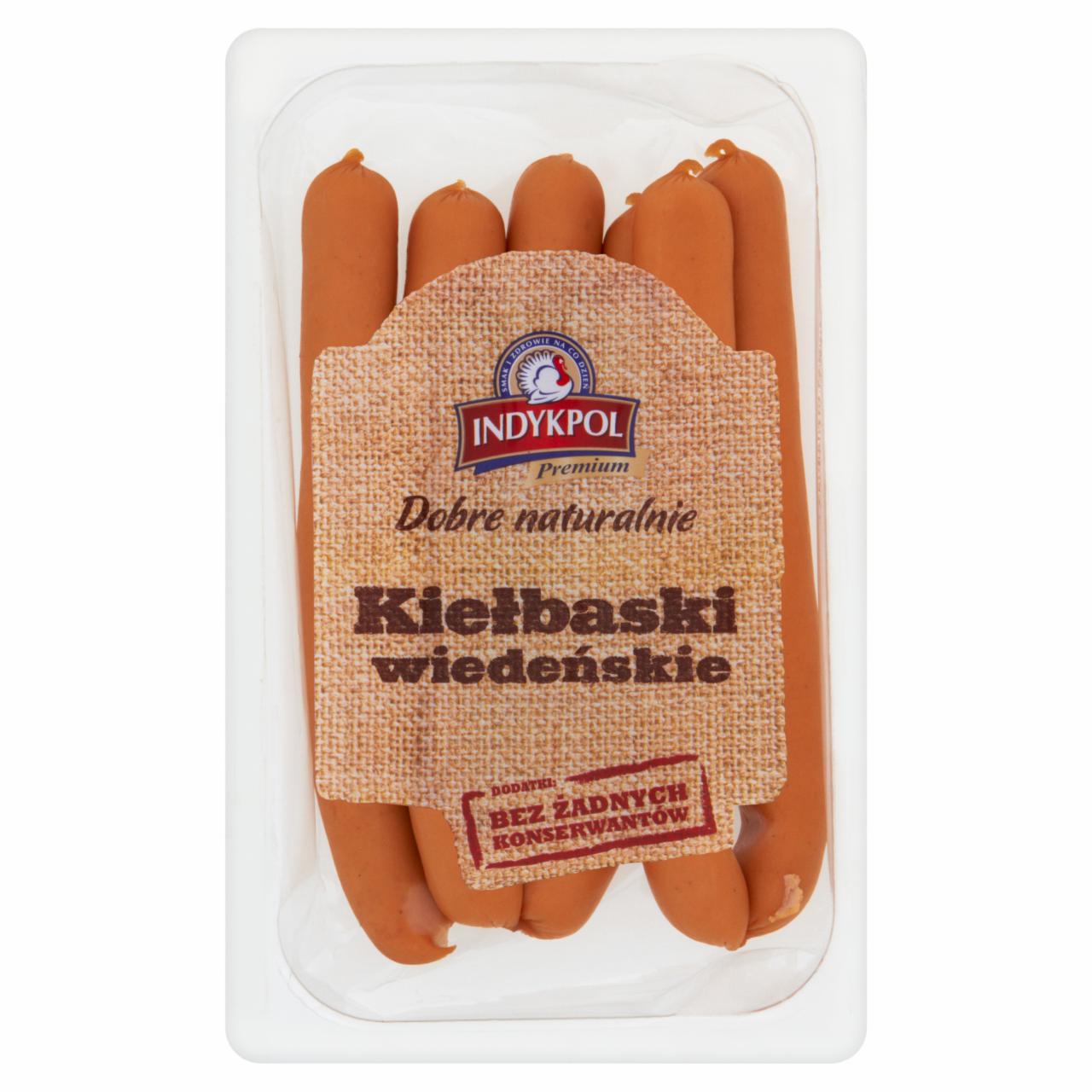 Zdjęcia - Indykpol Premium Kiełbaski wiedeńskie 220 g